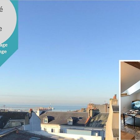 Appart Lh L'Estuaire - F2 Vue Mer Proximite Plage Le Havre Exterior photo