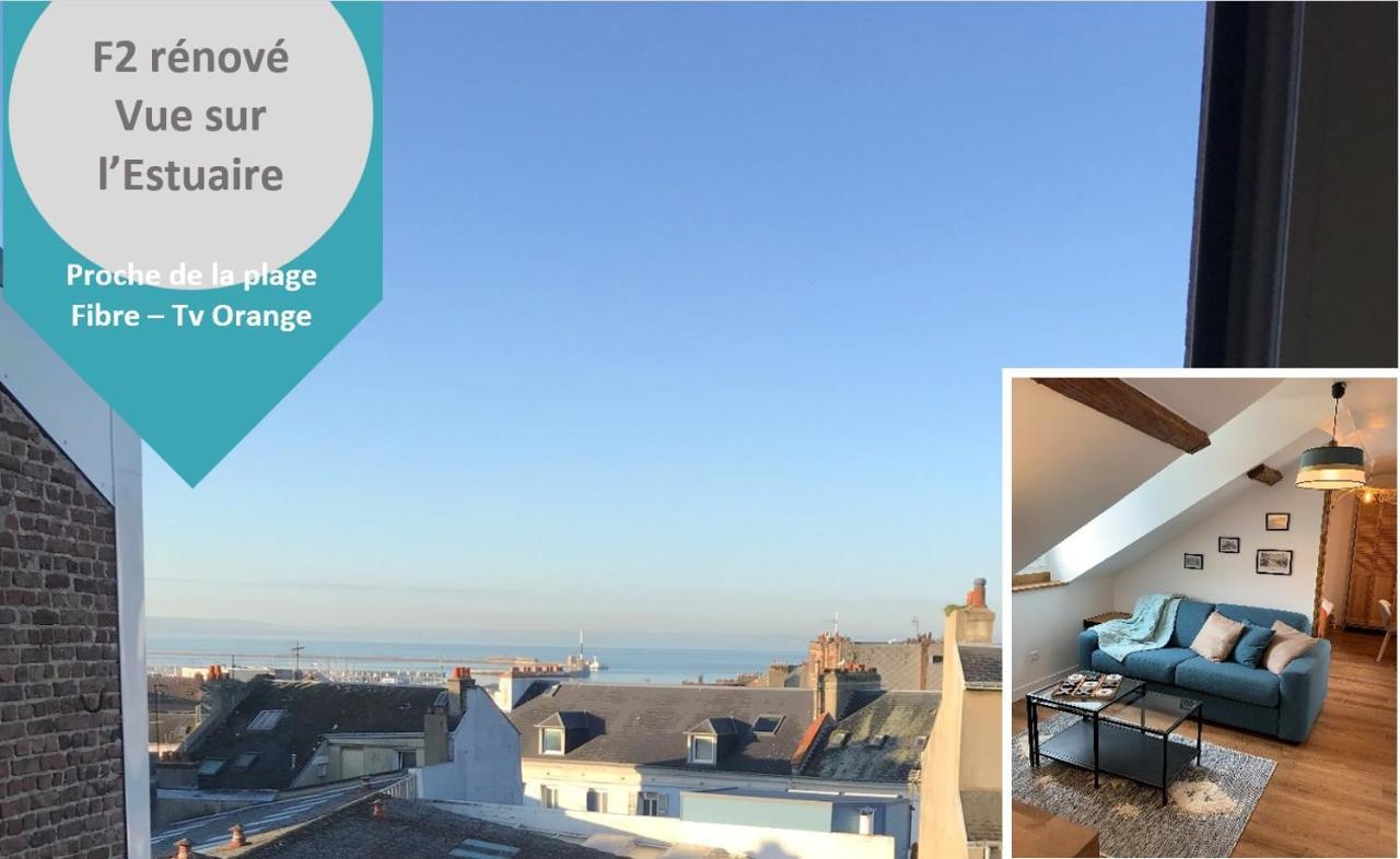 Appart Lh L'Estuaire - F2 Vue Mer Proximite Plage Le Havre Exterior photo